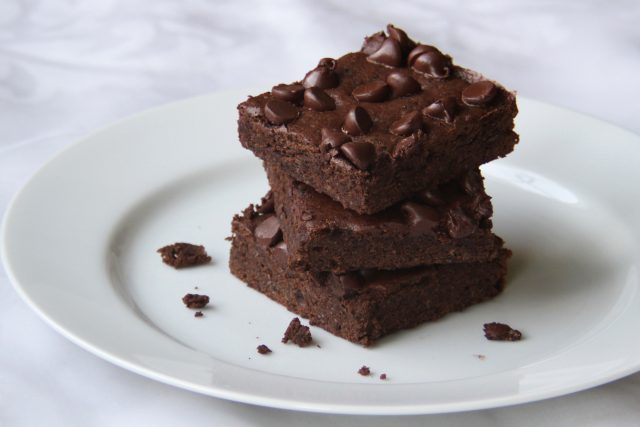 Flourless Black Bean Brownies