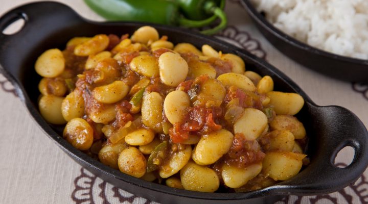 Curried Lima Beans