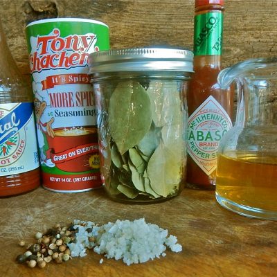 5 bottles of various red bean seasonings