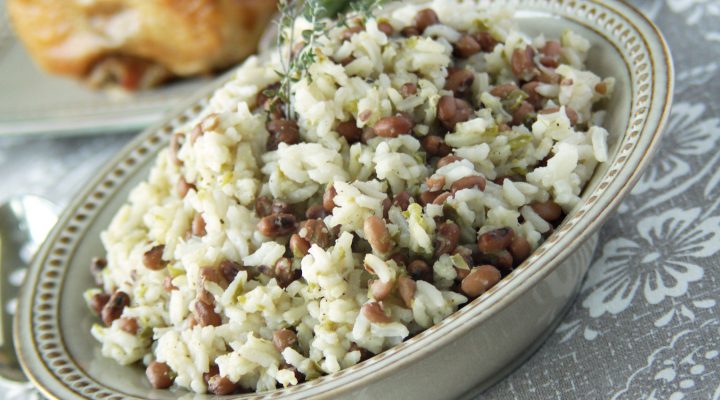 a bowl of Hoppin' John