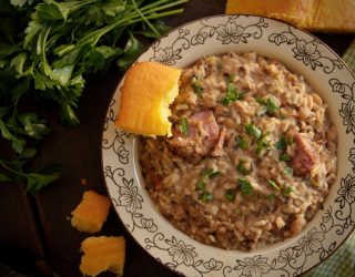 a plate of hoppin john