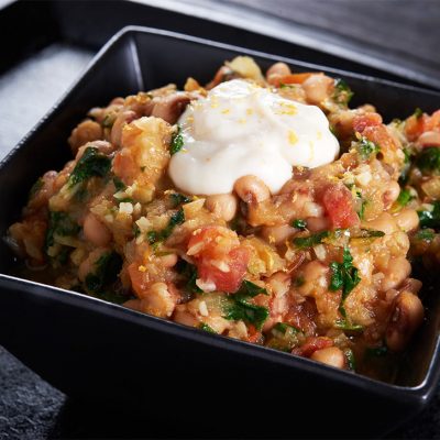 Blackeye Peas and Spinach