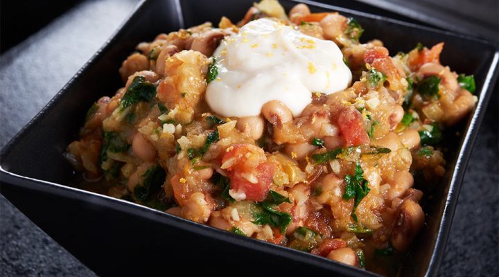 Blackeye Peas and Spinach