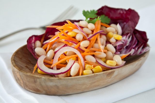 Corn and Navy Bean Salad