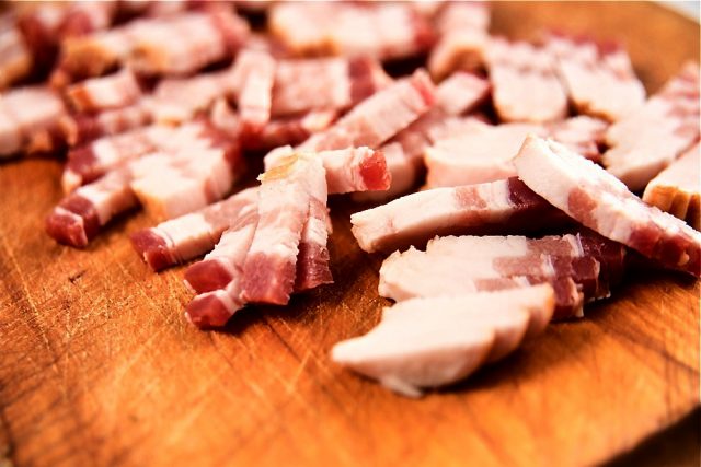 Chopped Bacon for Seasoning