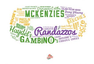 King Cake Word Cloud