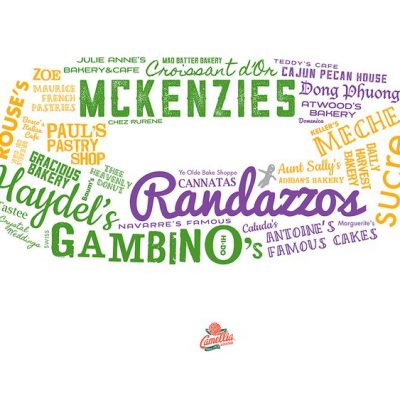 King Cake Word Cloud