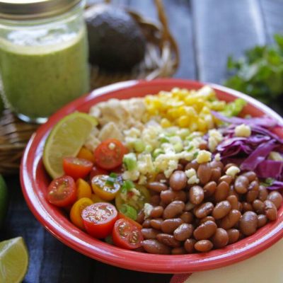 a Bean Burrito Bowl