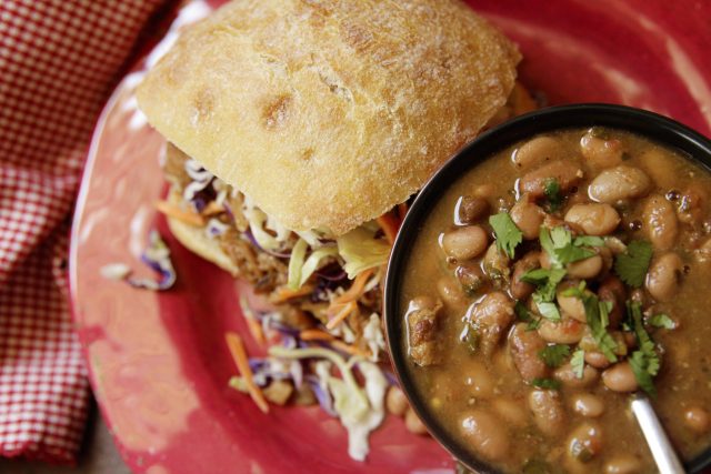 Slow Cooker Charro Beans