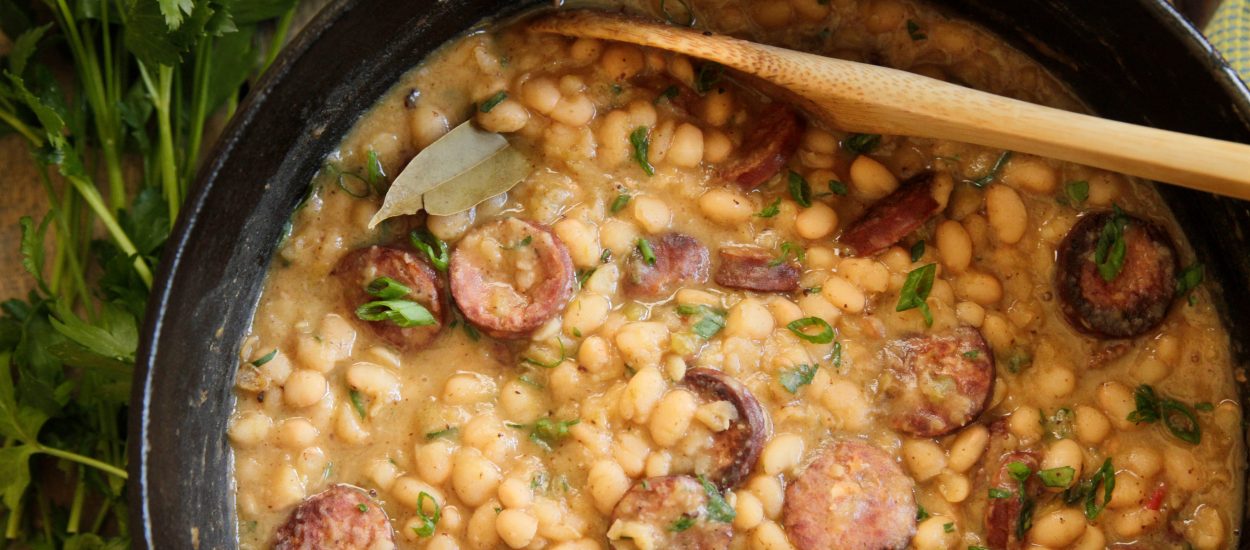 South Louisiana White Beans and Rice