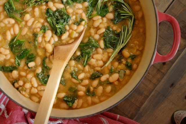 White Bean and Spinach Soup