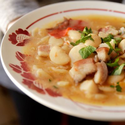 Butter Beans & Hog Jowls recipe by Chef Jennifer Hill Booker