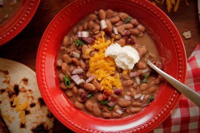 Pinto Beans & Ham Hocks - Chef Booker