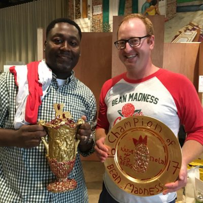 Chef Cedric Lewis of Cornet crowned Red Bean Madness Champion for 2017.