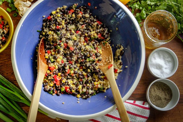 Black Bean Quinoa Salad