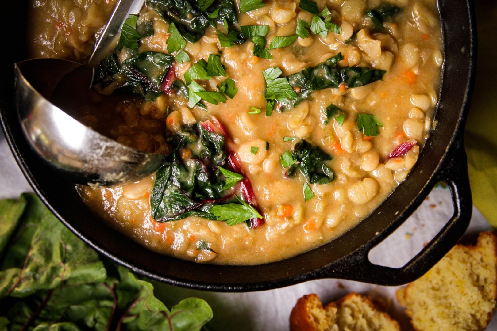 Beans & Greens Soup How to Make it Yours