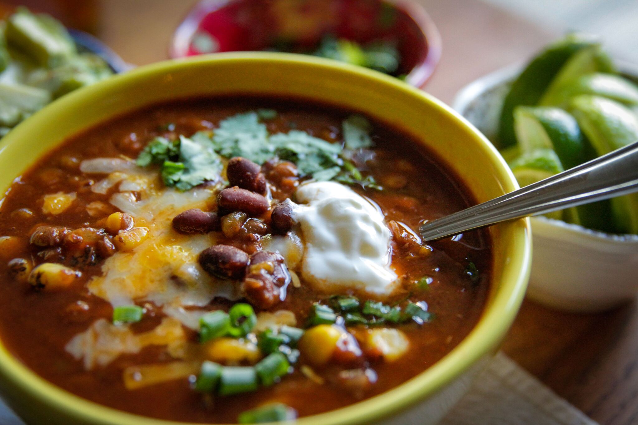 Slow Cooker Black Bean Soup - Bean Recipes