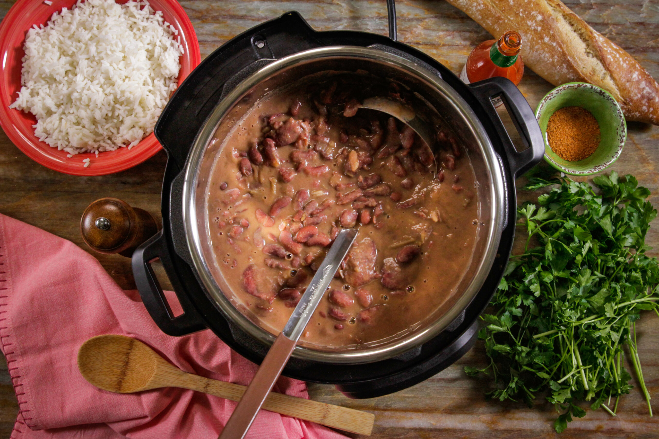 Pressure Cooker Red Beans - Budget Bytes