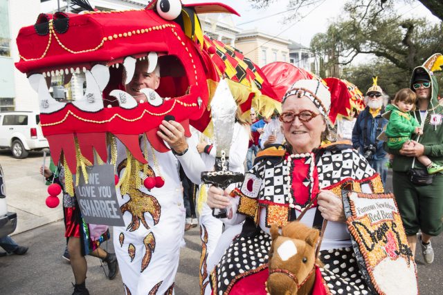 Lundi Gras 2022: The Red Beans and The Dead Beans Parades