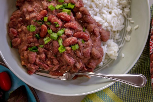 red beans close up