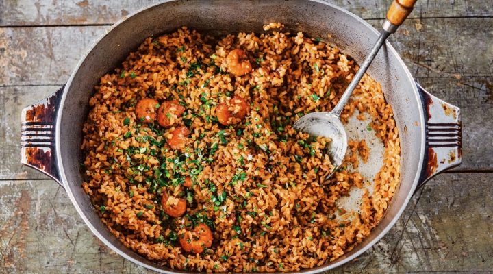 Mosquito Supper Club Shrimp Jambalaya
