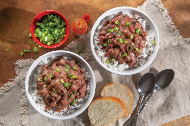 Slow Cooker Vegetarian Red Beans