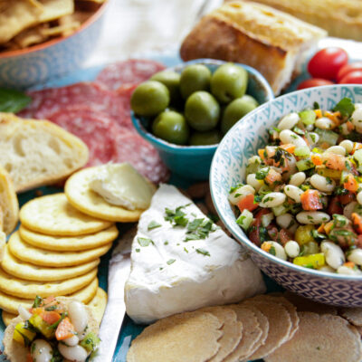 White Bean Antipasto Salad Spread