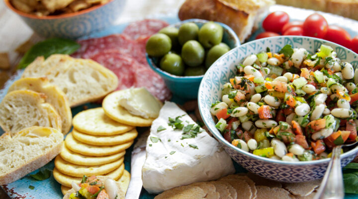 White Bean Antipasto Salad Spread