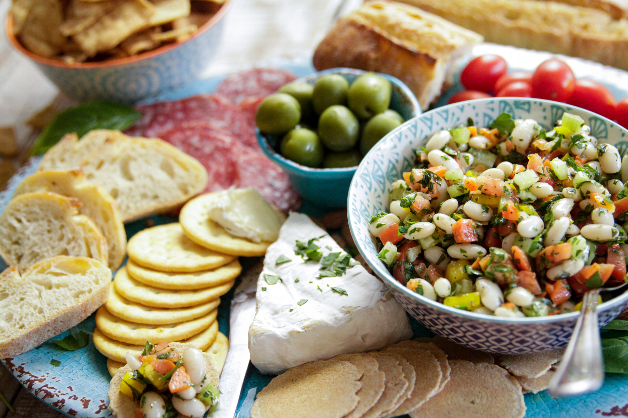 Summer Picnic Charcuterie Board - Fueling a Southern Soul