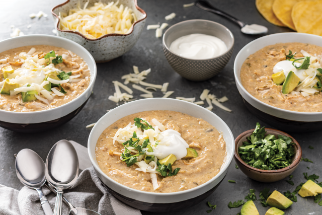 Slow Cooker White Bean & Chicken Chili