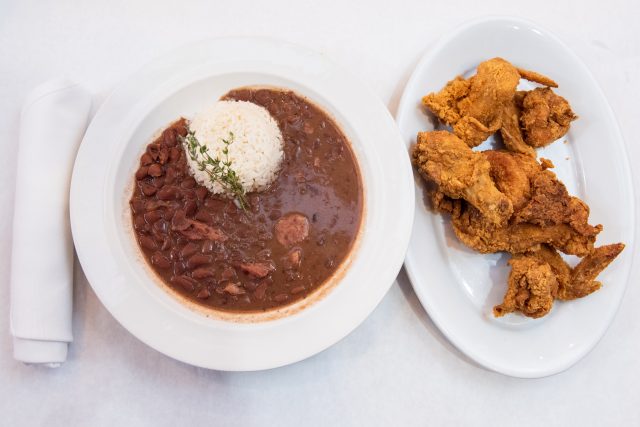 Red Beans and Rice at Dooky Chase’s Restaurant