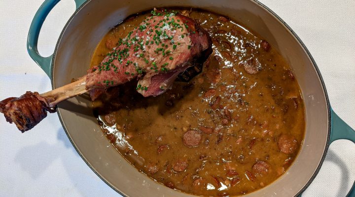 Red Beans with Smoked Turkey Legs