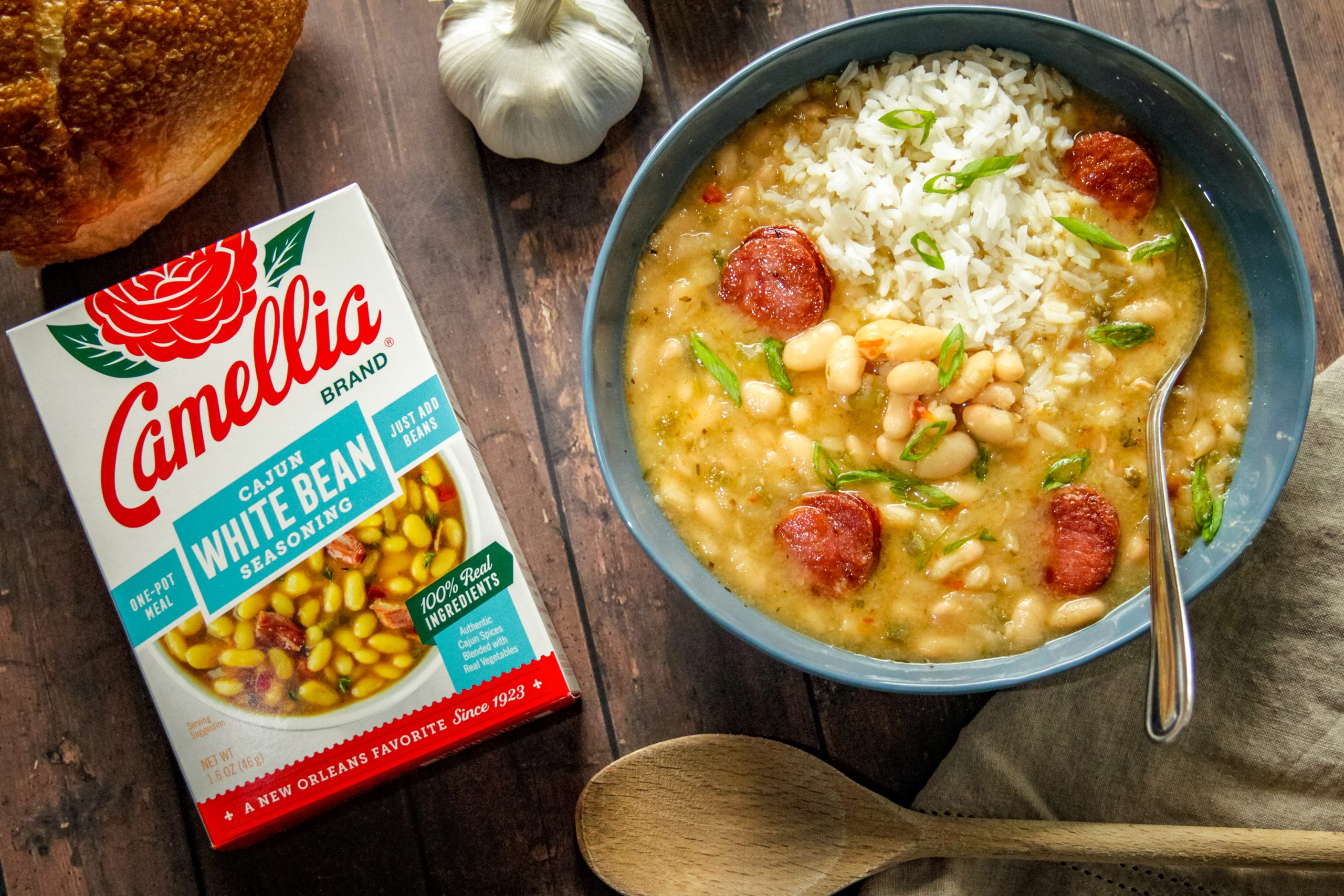 Instant Pot Cajun White Beans Recipes Camellia Brand