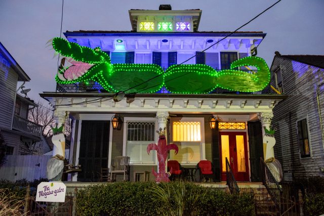 Mardi Gras "House Floats"