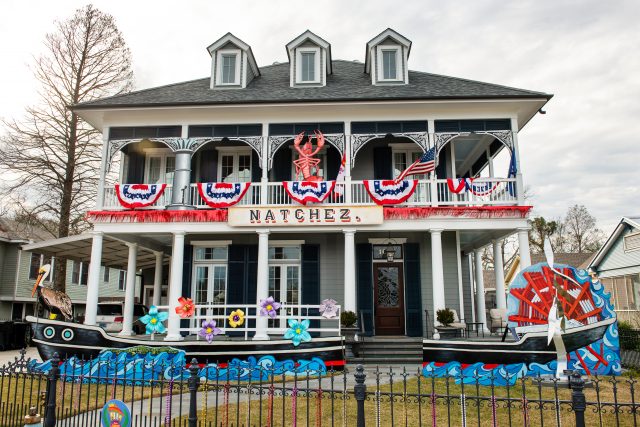 Mardi Gras "House Floats"