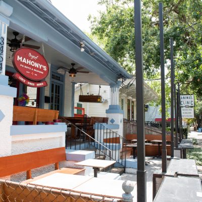 Entrance of Mahony’s Po-Boys & Seafood’s