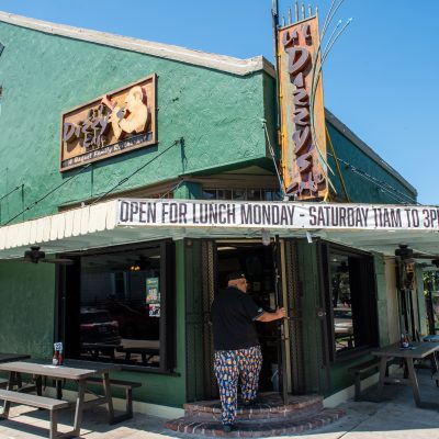 Front entrance at Lil Dizzy's Cafe