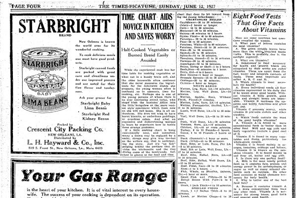 Times Picayune Starbright AD