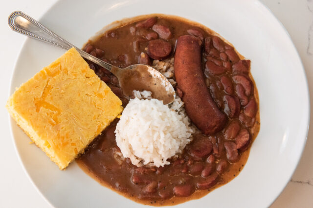 Bowl of Red Beans and Rice, Made the Lola Way