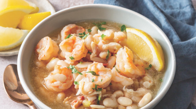 Shrimp and White Bean Soup