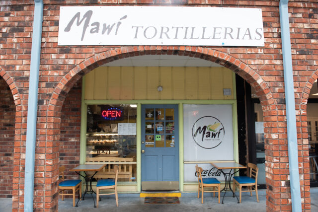 exterior of mawi tortillas restaurant 2024